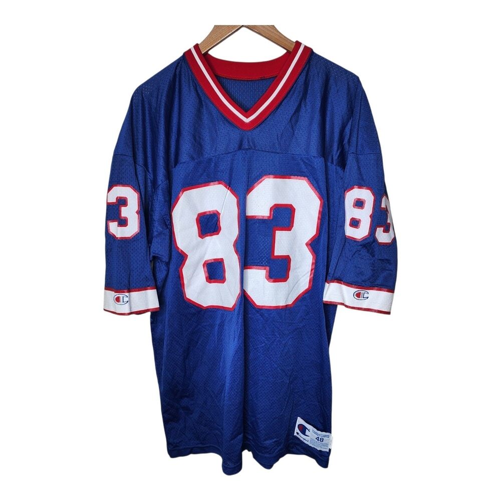 Vintage 90s Champion Andre Reed Buffalo Bills Jersey USA Made Size 48 XL